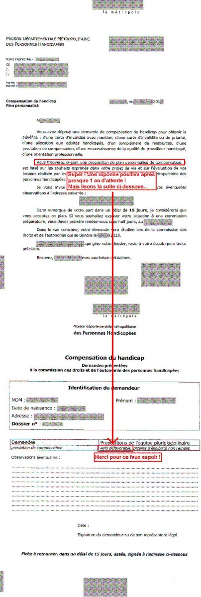 SCANDALEUX !!! Voilà comment on traite les handicapés en France !!